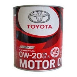 Масло TOYOTA Motor Oil SN/CF 0w20 1L